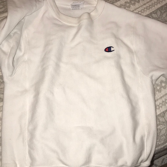White Champion Sweatshirt - Picture 2 of 3